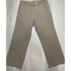 Clothing Arts Pants Men 38x28 Chino Brown Travel Pick Picket Proof Secure Pocket